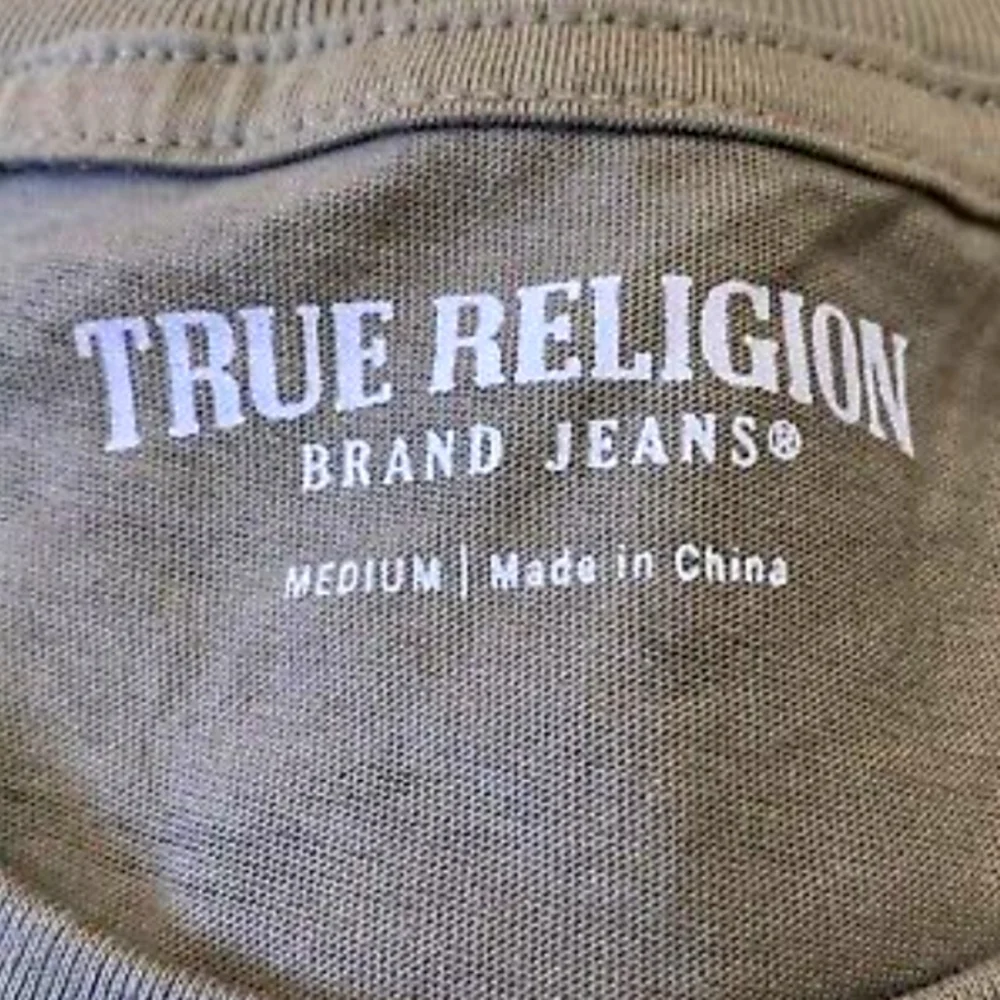 NWT Men's True Religion Lamar Logo Long Sleeve T-shirt
